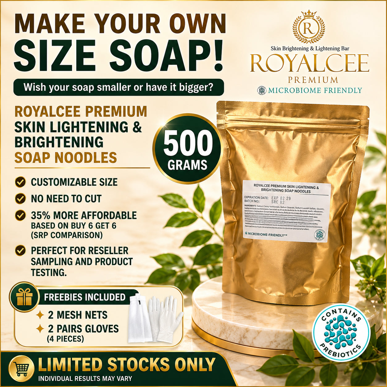 SOAP NOODLES Royalcee Premium