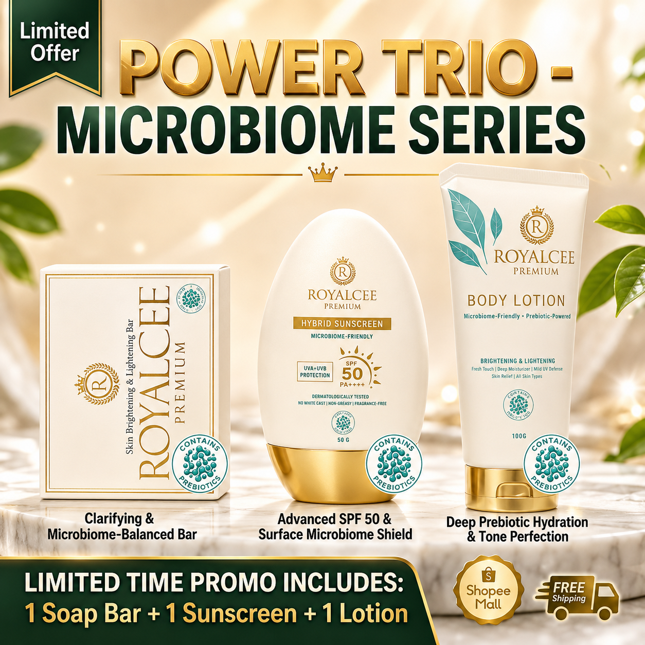 POWER TRIO Royalcee Premium